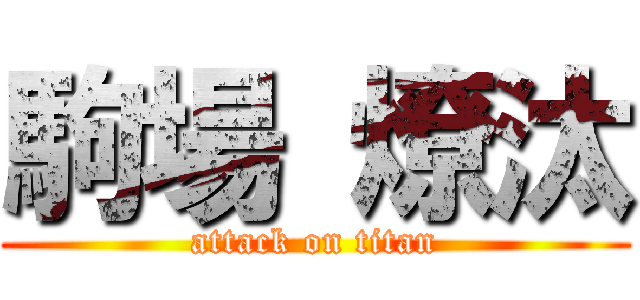 駒場 燎汰 (attack on titan)