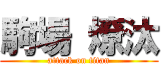 駒場 燎汰 (attack on titan)