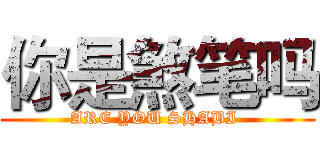 你是煞笔吗 (ARE YOU SHABI )