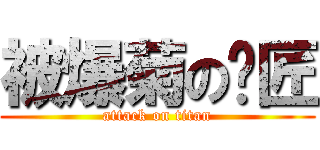 被爆菊の师匠 (attack on titan)