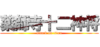 薬師寺十二神将 (attack on titan)