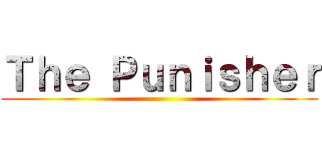 Ｔｈｅ Ｐｕｎｉｓｈｅｒ ()