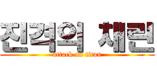 진격의 채린 (attack on titan)