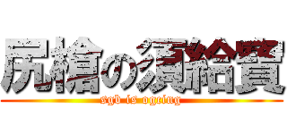 尻槍の須給寶 (sgb is ogcing)