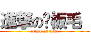 進撃の夹板毛  (attack on titan)