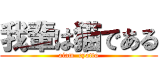 我輩は猫である (aiam  cyatto)