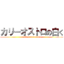 カリーオストロの白く (castle of kariosutoro)