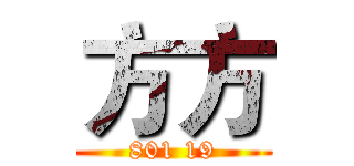 方方 (801 19)