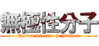 無極性分子 (Carbon dioxide & Methan)