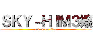 ＳＫＹ－ＨＩＭ３嬢 (attack on titan)
