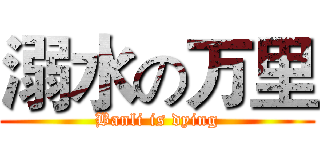 溺水の万里 (Banli is dying)