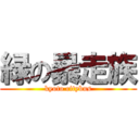 緑の暴走族 (kyoto citybus)