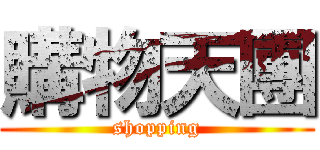 購物天團 (shopping)