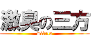 激臭の三方 (mikata)