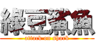 綠豆鯊魚 (attack on shark)