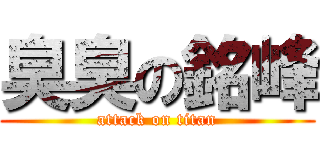 臭臭の銘峰 (attack on titan)