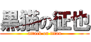 黒猫の征也 (attack on titan)