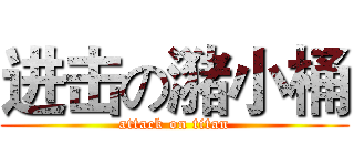 进击の潴小桶 (attack on titan)