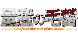 量産の毛醤 (attack on maojiang)