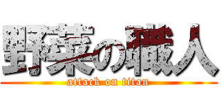 野菜の職人 (attack on titan)