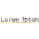 Ｌｏｒｅｍ Ｉｐｓｕｍ (paradis island)