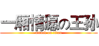 一厢情愿の王孙 (attack on titan)
