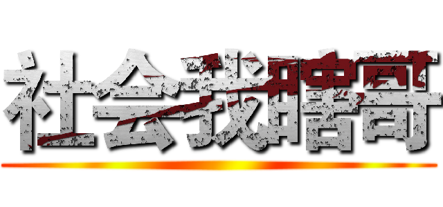 社会我瞎哥 ()