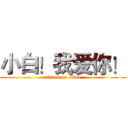 小白！我爱你！ (attack on titan)