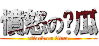 憤怒の傻瓜 (attack on titan)