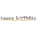 ｈａｐｐｙ ｂｉｒｔｈｄａｙ (amel)