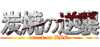 炭焼の逆襲 (attack on BBQ)
