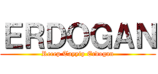 ＥＲＤＯＧＡＮ (Recep Tayyip Erdogan)
