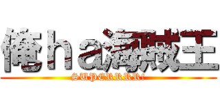 俺ｈａ海賊王 (SUPERRRR!)
