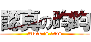 認真の昀昀 (attack on titan)