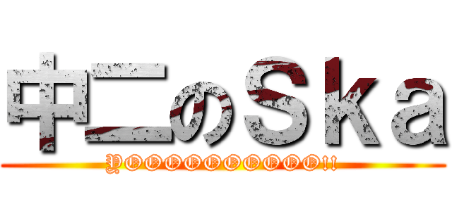 中二のＳｋａ (YOOOOOOOOOO!!)