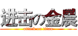 进击の金晨 (attack on titan)