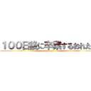 １００日後に卒業するおれたち (sotsuron??)