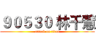 ９０５３０ 林千慧 (attack on titan)