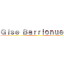 Ｇｉｓｅ Ｂａｒｒｉｏｎｕｅｖｏ ()