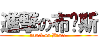 進撃の布鲁斯 (attack on Bruce )