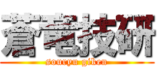 蒼竜技研 (souryu giken)