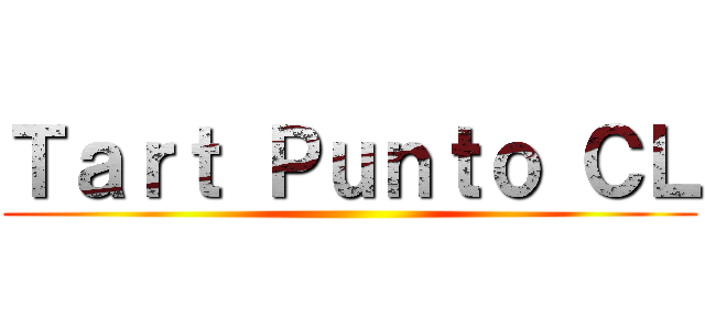 Ｔａｒｔ Ｐｕｎｔｏ ＣＬ ()