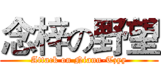 念梓の野望 (Attack on Niann-Tzyy)