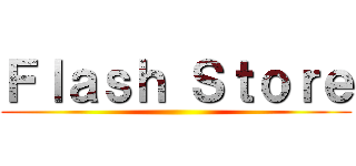 Ｆｌａｓｈ Ｓｔｏｒｅ ()