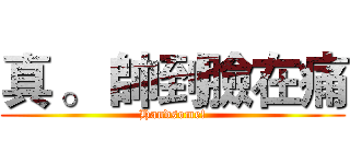 真 。 帥到臉在痛 (Handsome!)