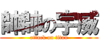 帥帥の宇威 (attack on titan)