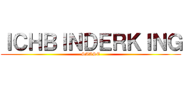 ＩＣＨＢＩＮＤＥＲＫＩＮＧ (SAASE)