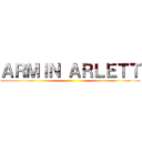 ＡＲＭＩＮ ＡＲＬＥＴＴ ()