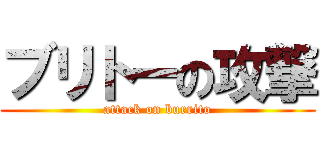 ブリトーの攻撃 (attack on burrito)