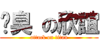 腳臭 の欣誼 (attack on titan)